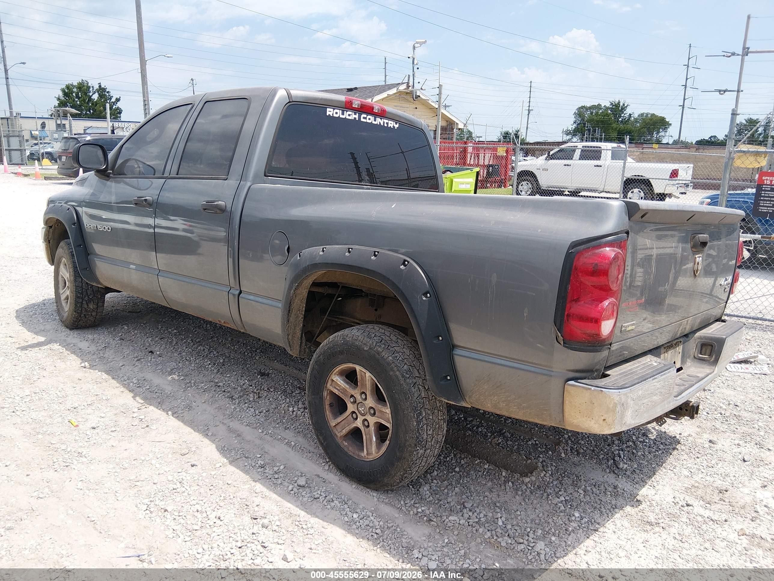 2007 Dodge Ram 1500 Slt/trx4 Off Road/sport Gray vin: 1D7HU18P07S220824