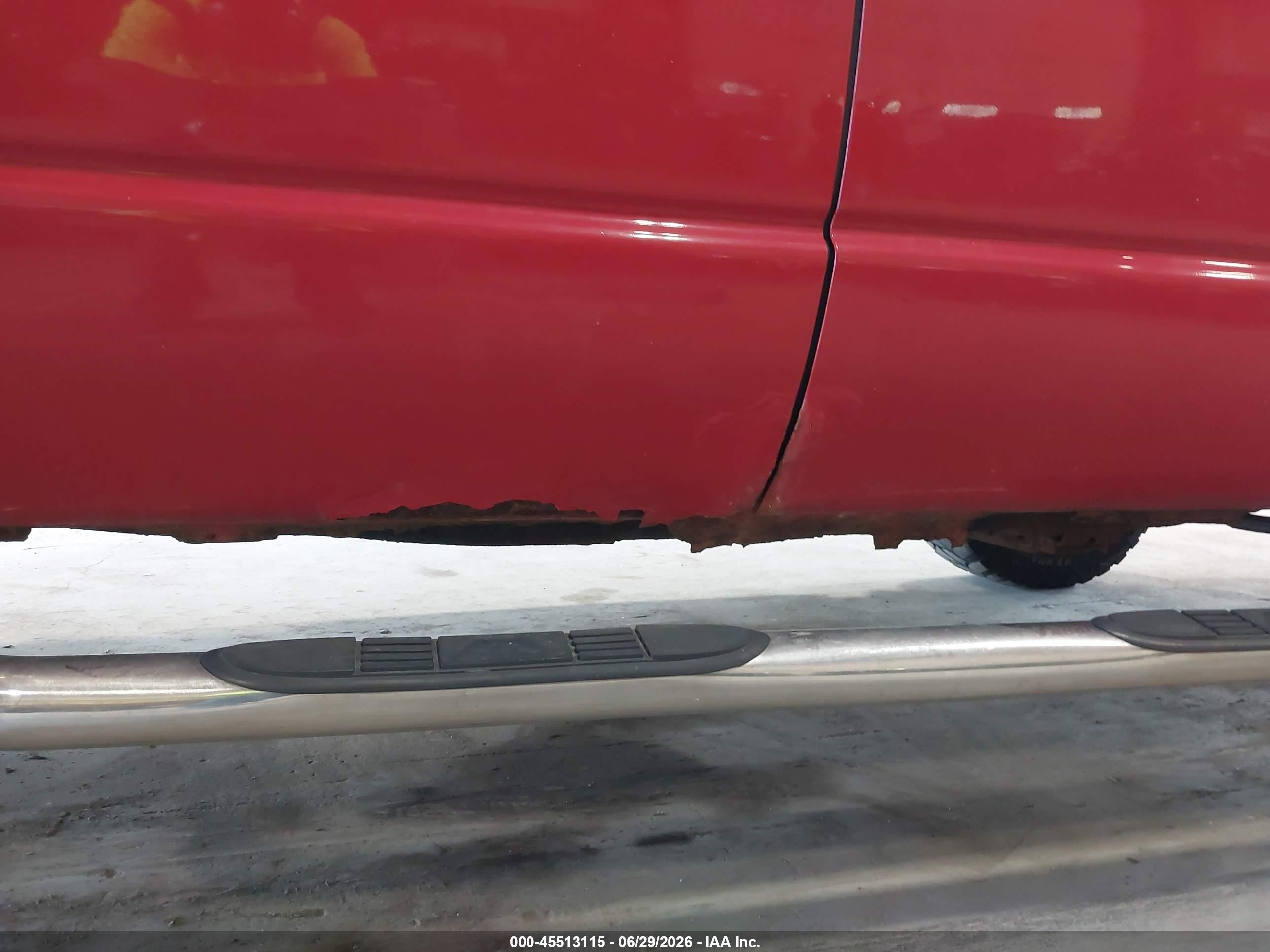 2007 Dodge Ram 1500 St Red vin: 1D7HU18P17J636449