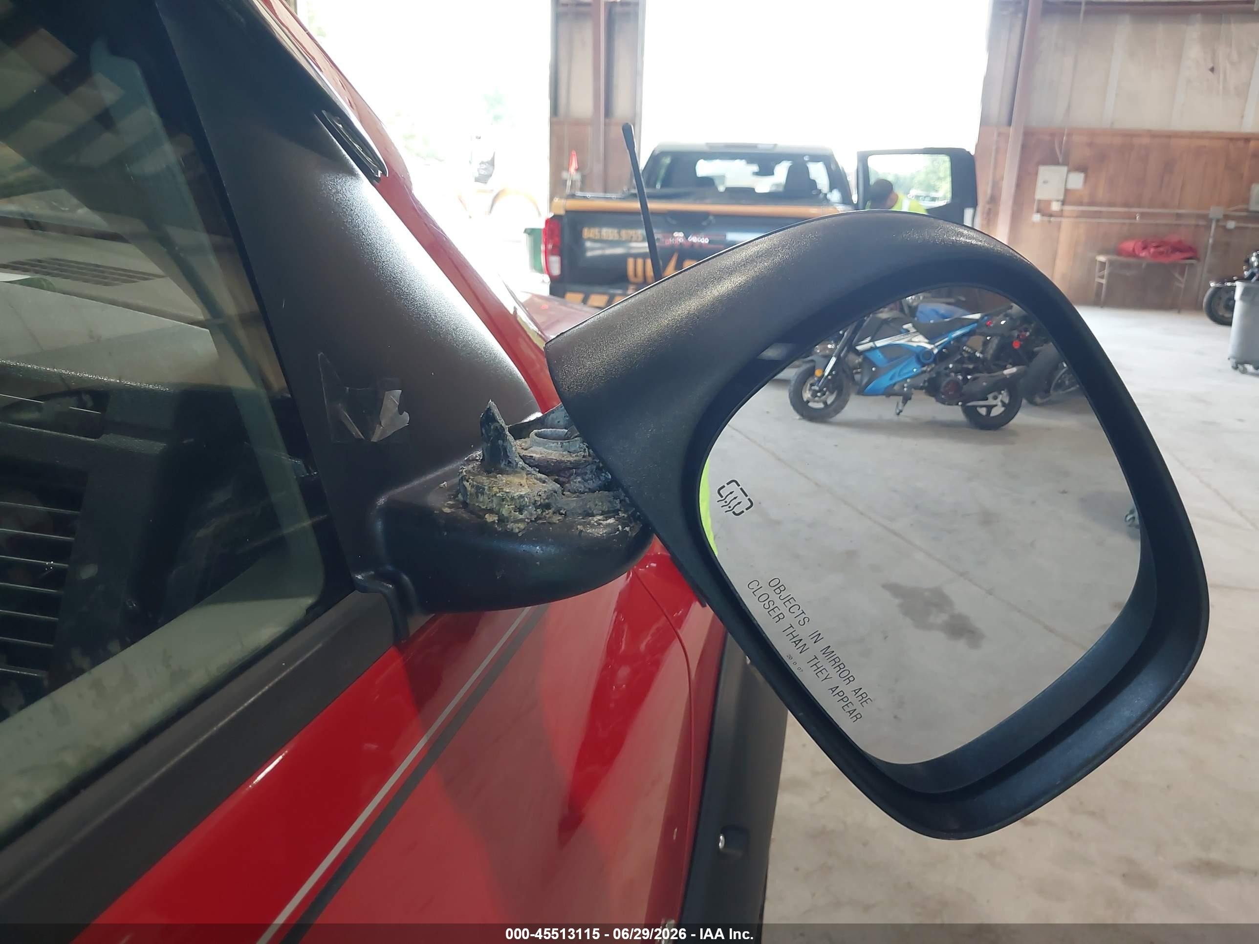 2007 Dodge Ram 1500 St Red vin: 1D7HU18P17J636449