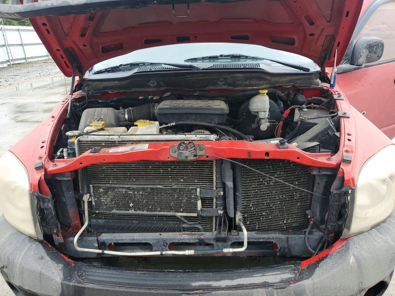2007 Dodge Ram 1500 St Red vin: 1D7HU18P47S136330