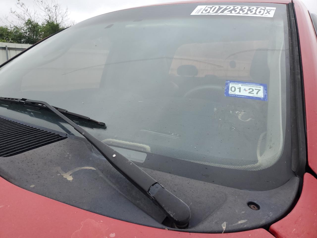 2007 Dodge Ram 1500 St Red vin: 1D7HU18P47S136330 Damage: Windshield, Broken, Replacement Required