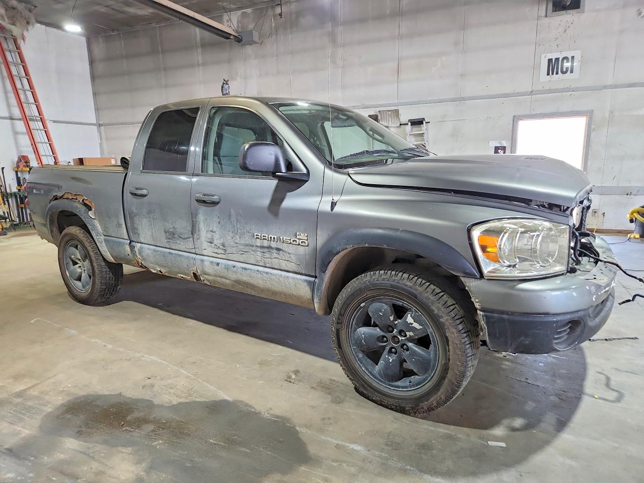2007 Dodge Ram 1500 St Gray vin: 1D7HU18P47S191408