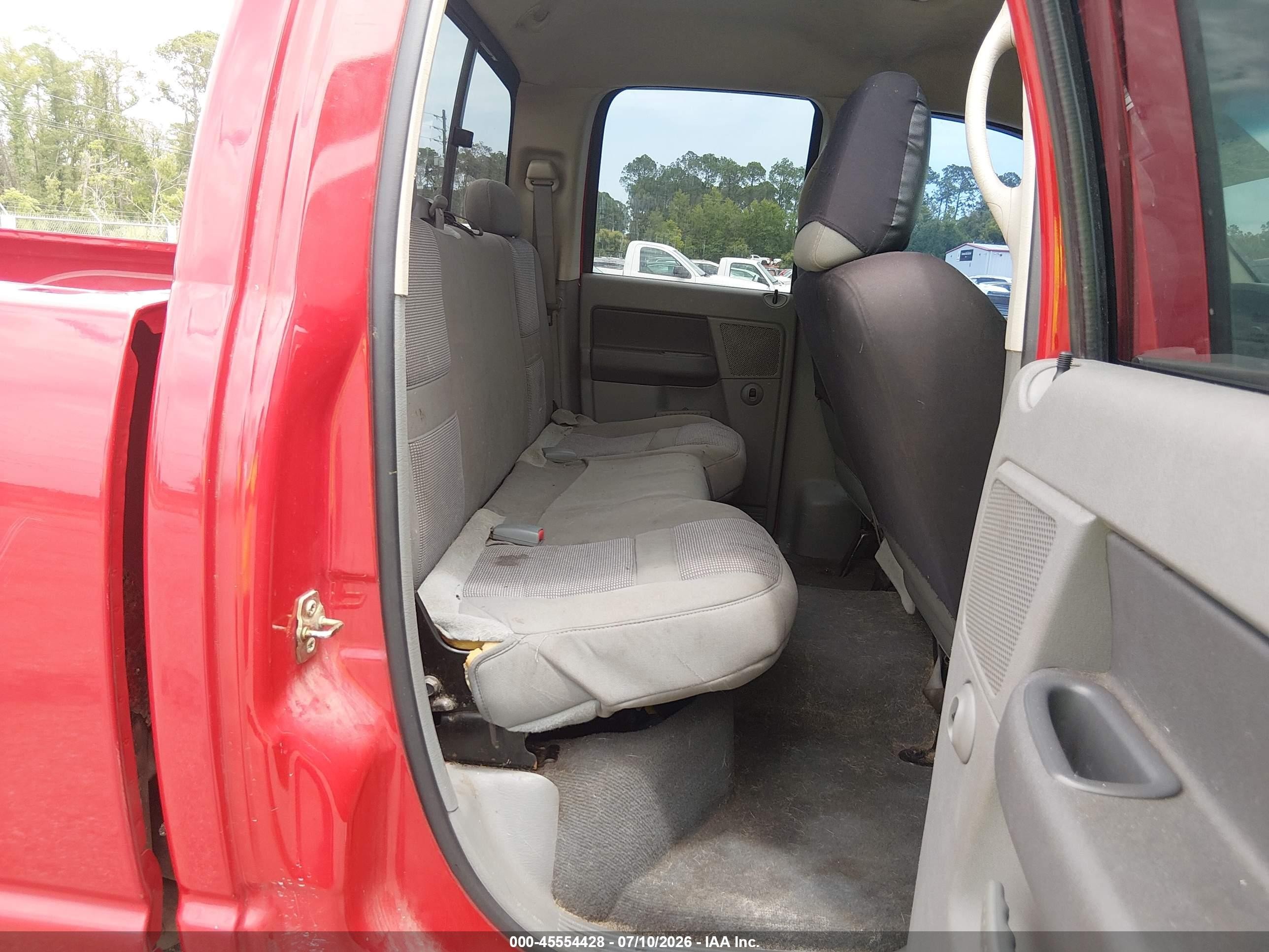 2007 Dodge Ram 1500 Slt/trx4 Off Road/sport Red vin: 1D7HU18P77S124026
