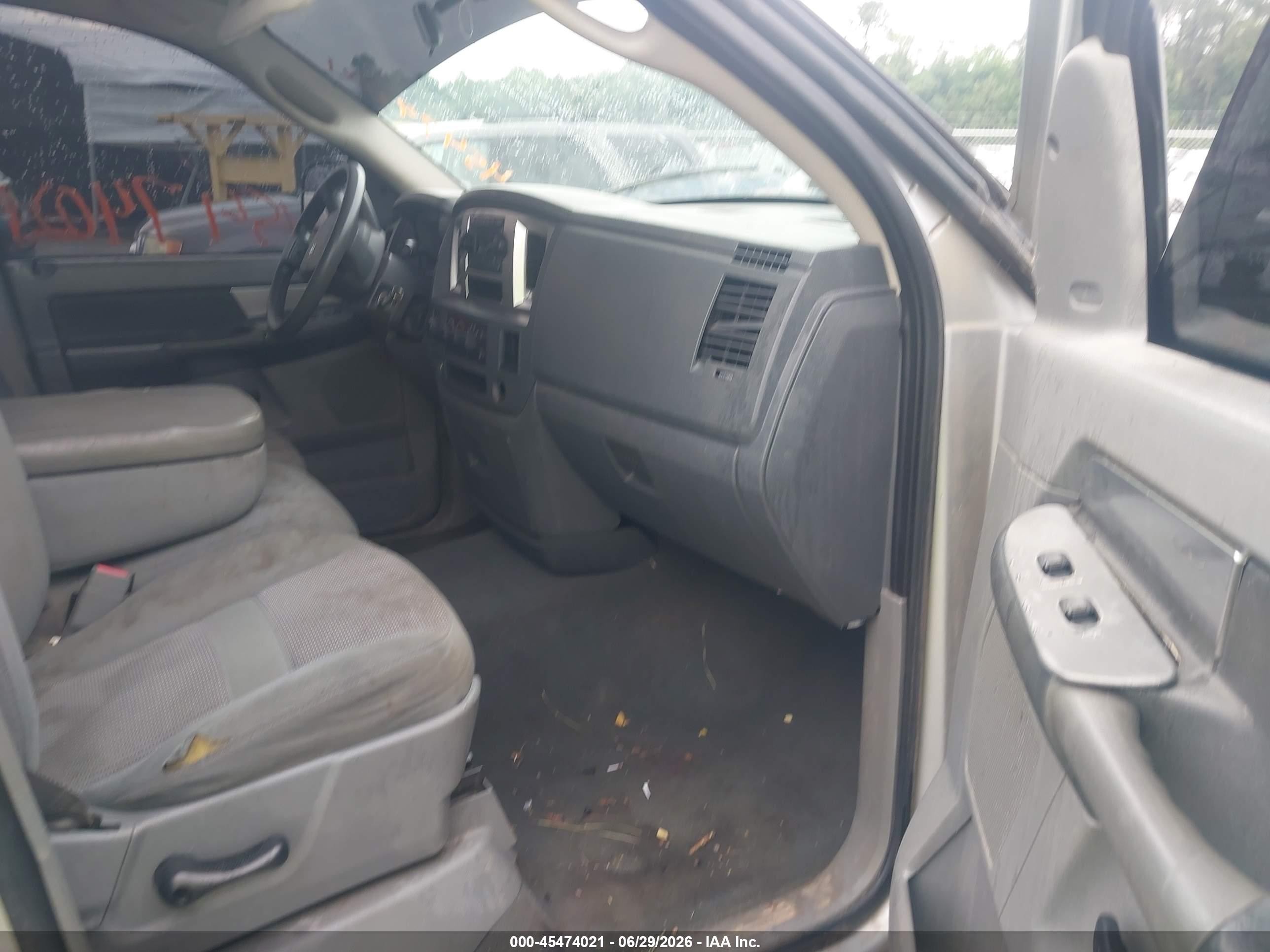 2007 Dodge Ram 1500 Slt/trx4 Off Road/sport Silver vin: 1D7HU18P77S235076
