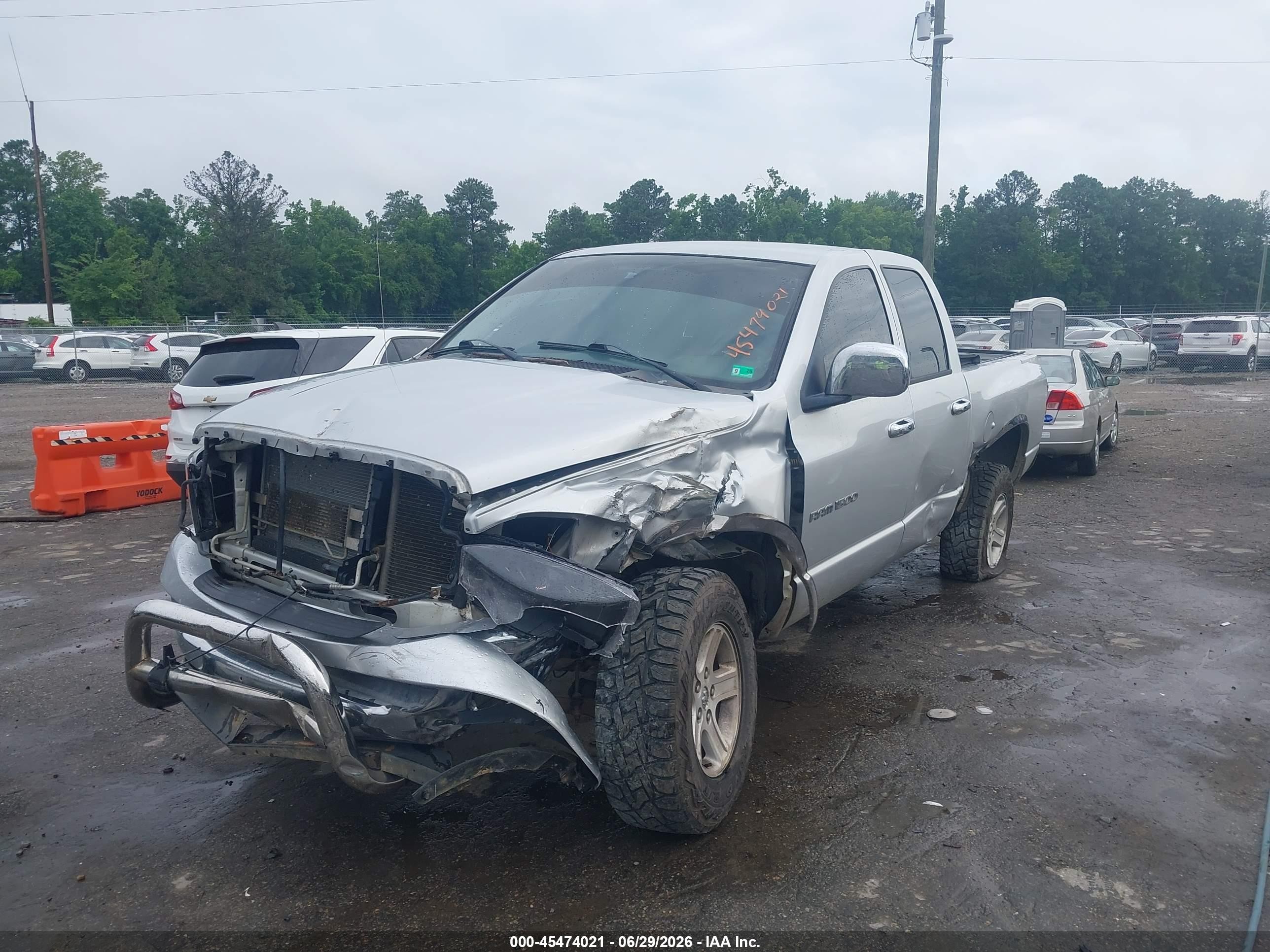 2007 Dodge Ram 1500 Slt/trx4 Off Road/sport Silver vin: 1D7HU18P77S235076