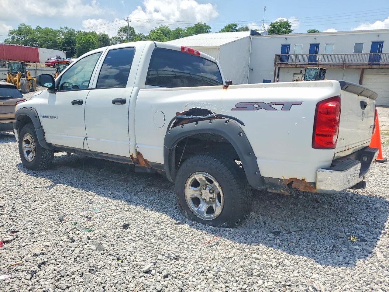 2007 Dodge Ram 1500 St White vin: 1D7HU18P87J637176
