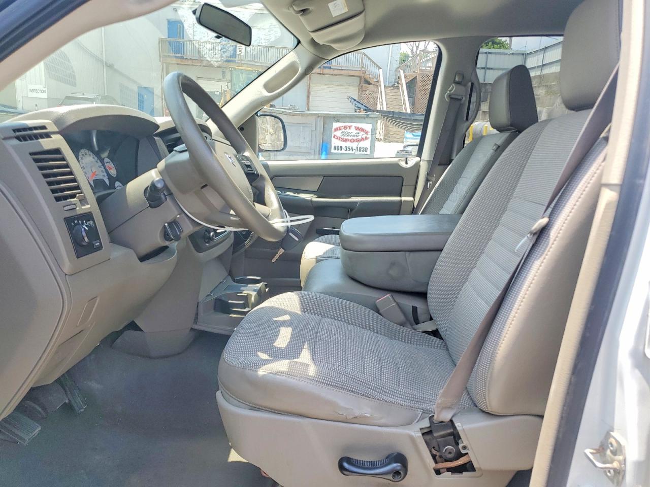 2007 Dodge Ram 1500 St White vin: 1D7HU18P87J637176