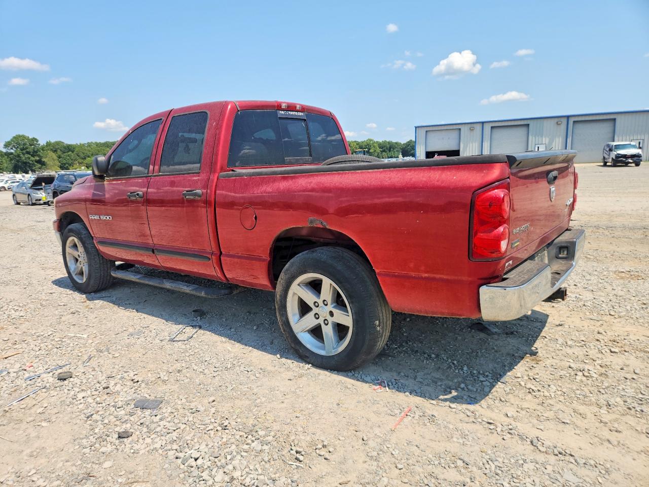2007 Dodge Ram 1500 Maroon vin: 1D7HU18P87S180640