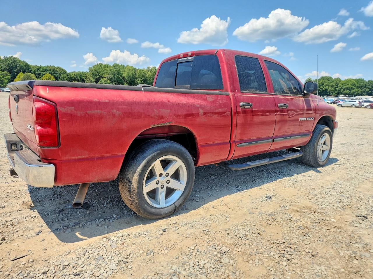 2007 Dodge Ram 1500 Maroon vin: 1D7HU18P87S180640