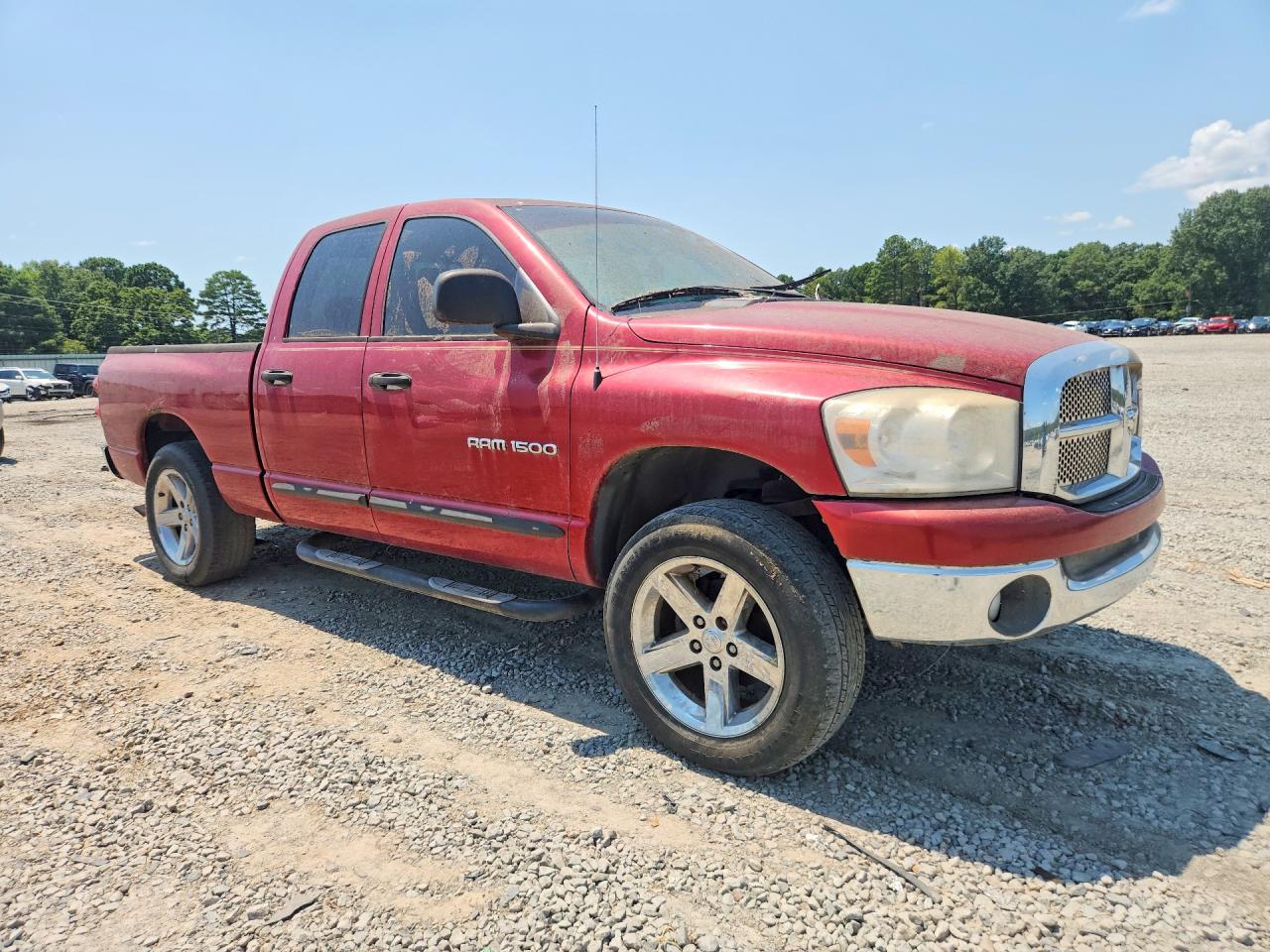 2007 Dodge Ram 1500 Maroon vin: 1D7HU18P87S180640