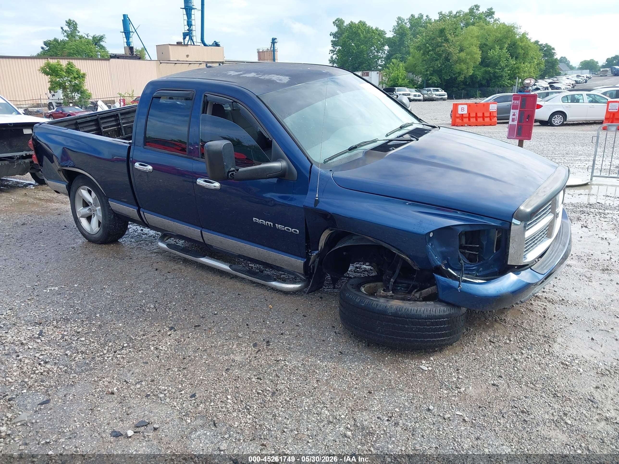 2007 Dodge Ram 1500 Slt/trx4 Off Road/sport Blue vin: 1D7HU18P97J624422