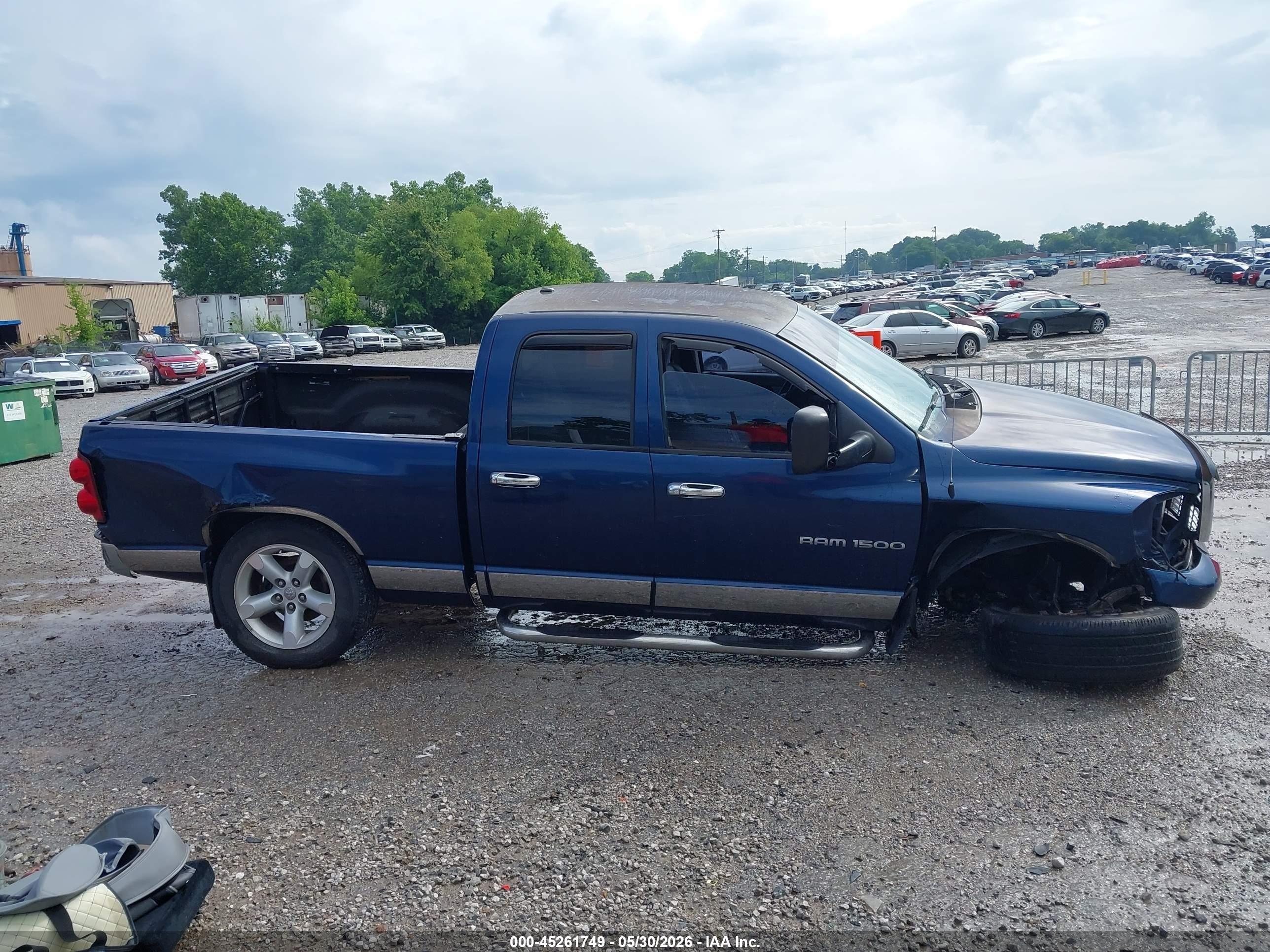 2007 Dodge Ram 1500 Slt/trx4 Off Road/sport Blue vin: 1D7HU18P97J624422