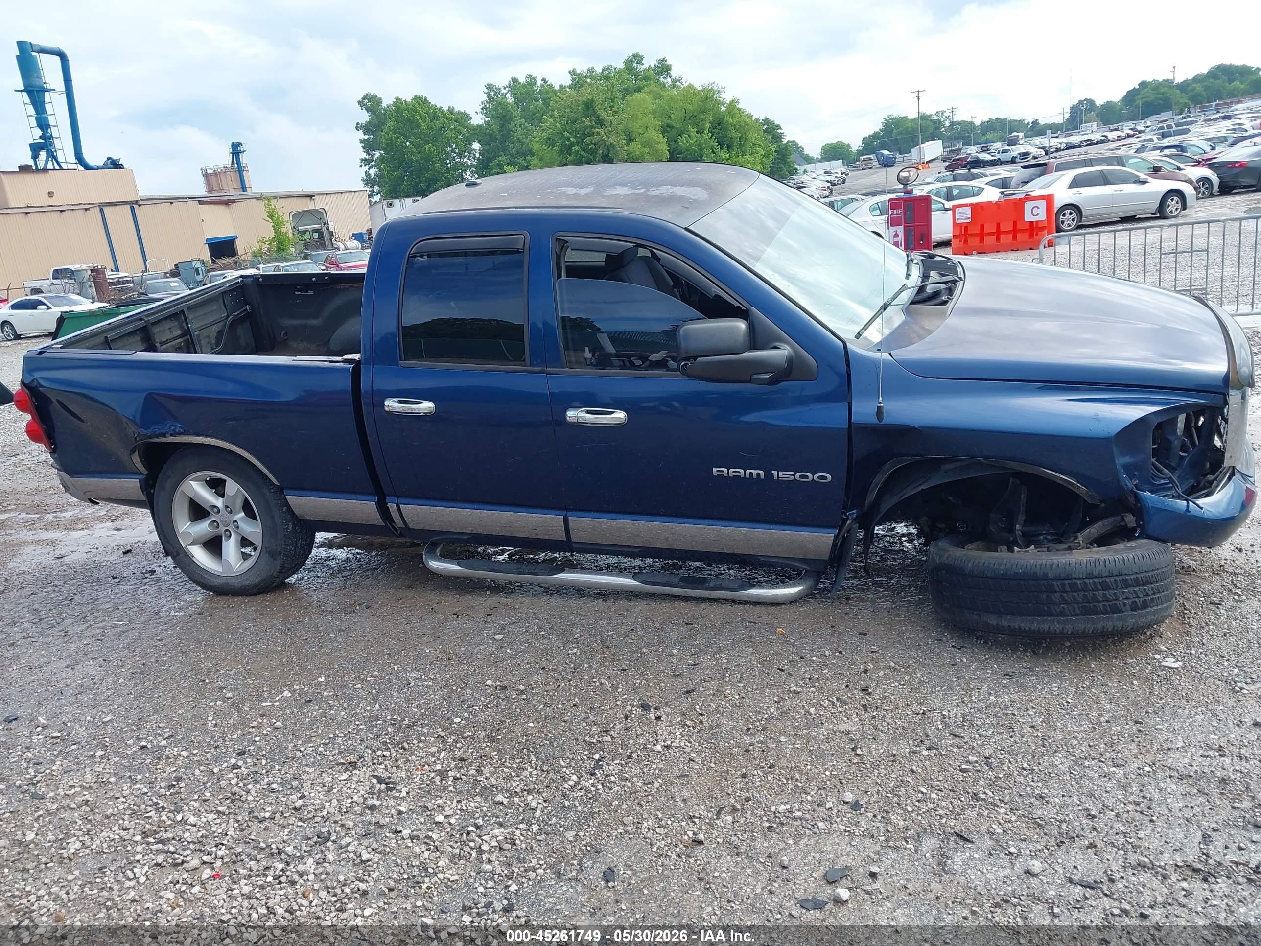 2007 Dodge Ram 1500 Slt/trx4 Off Road/sport Blue vin: 1D7HU18P97J624422