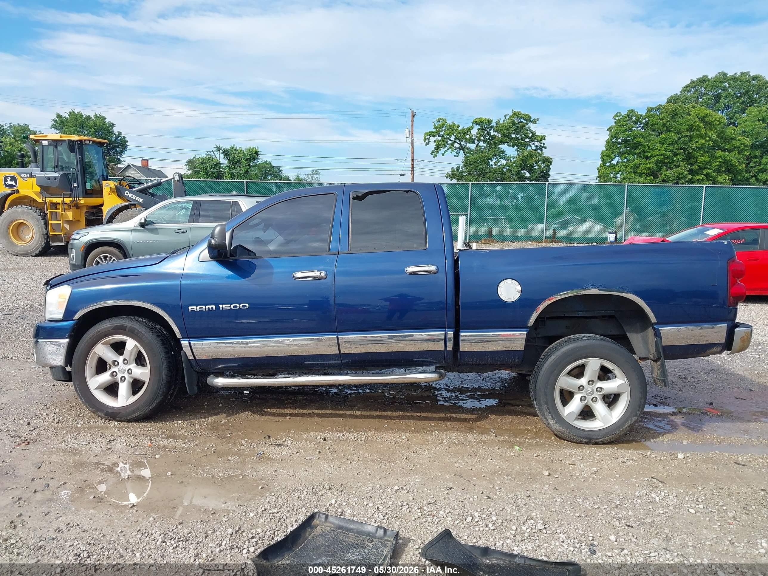 2007 Dodge Ram 1500 Slt/trx4 Off Road/sport Blue vin: 1D7HU18P97J624422