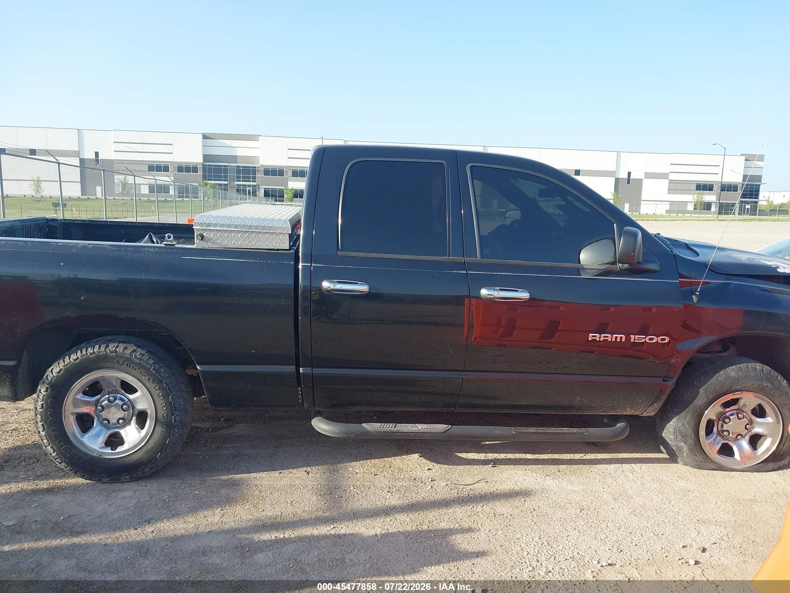 2007 Dodge Ram 1500 Slt/trx4 Off Road/sport Black vin: 1D7HU18P97S146626