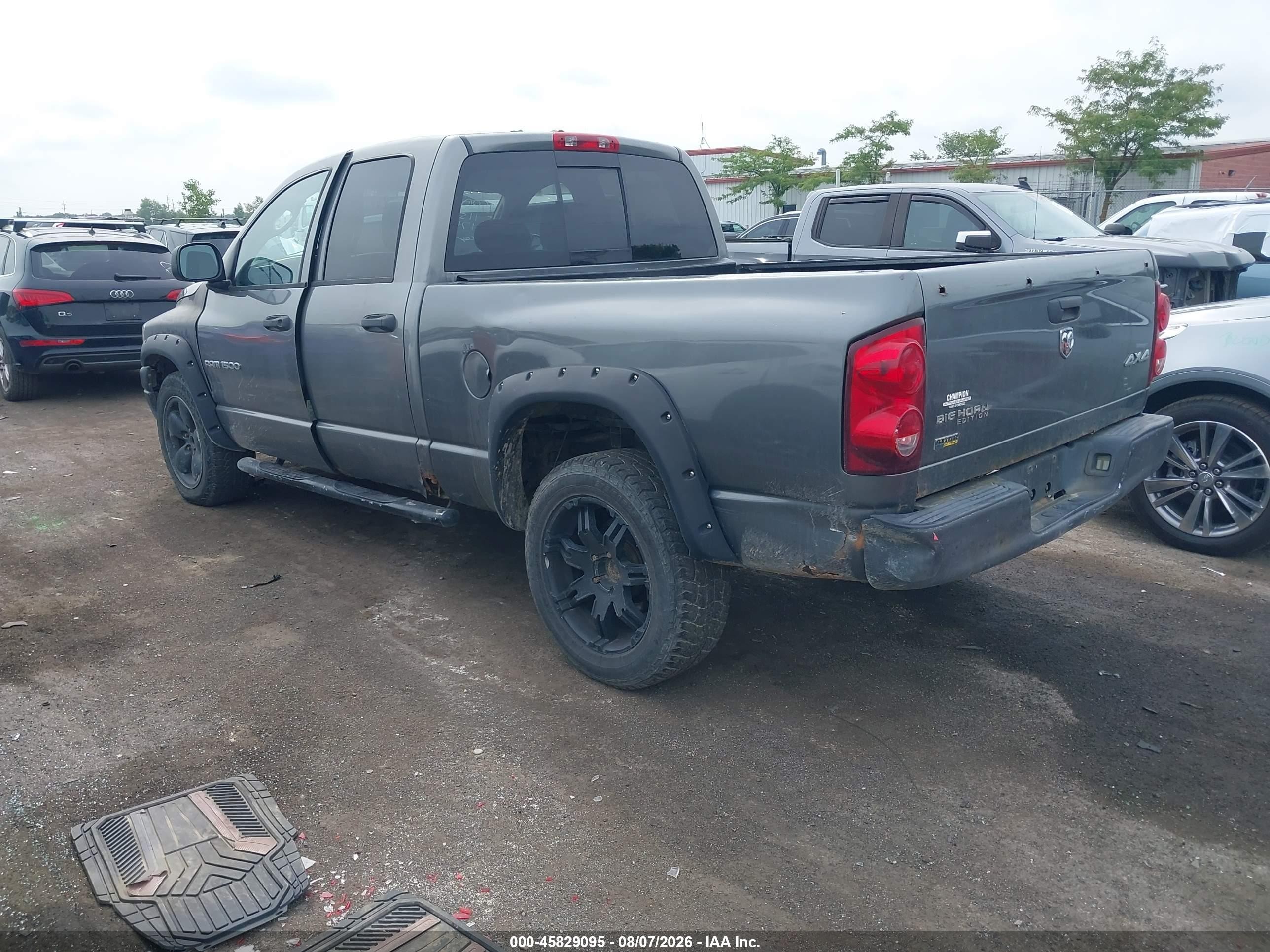 2007 Dodge Ram 1500 St/slt Gray vin: 1D7HU18PX7S241745