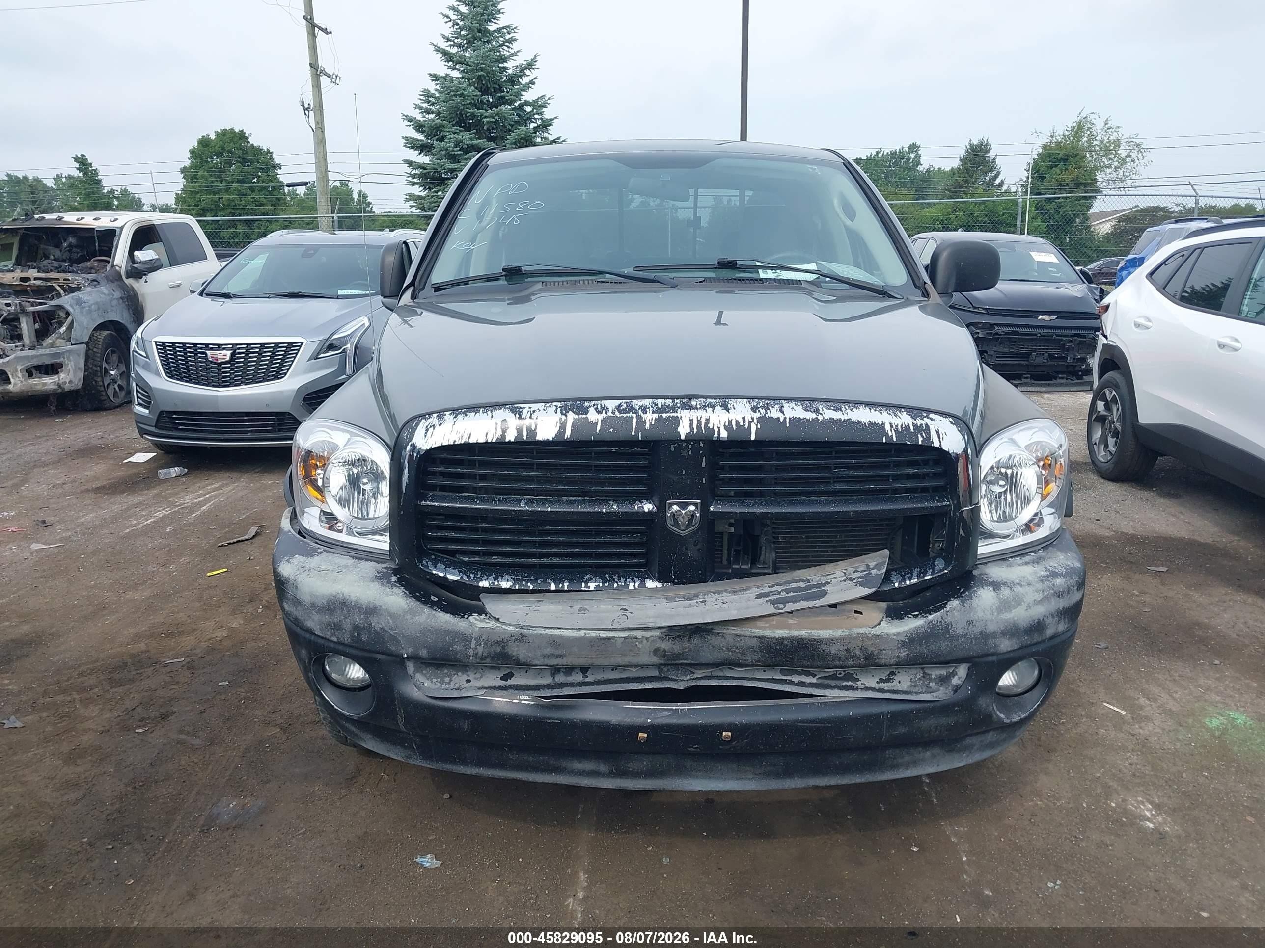 2007 Dodge Ram 1500 St/slt Gray vin: 1D7HU18PX7S241745