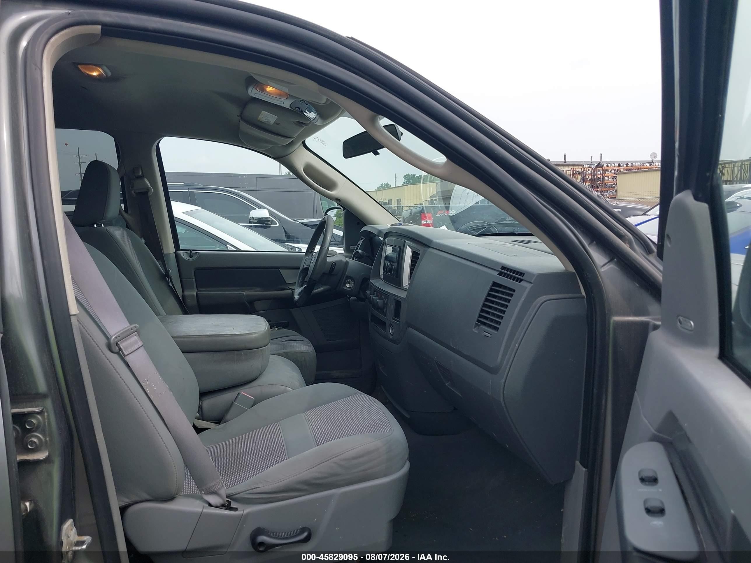 2007 Dodge Ram 1500 St/slt Gray vin: 1D7HU18PX7S241745