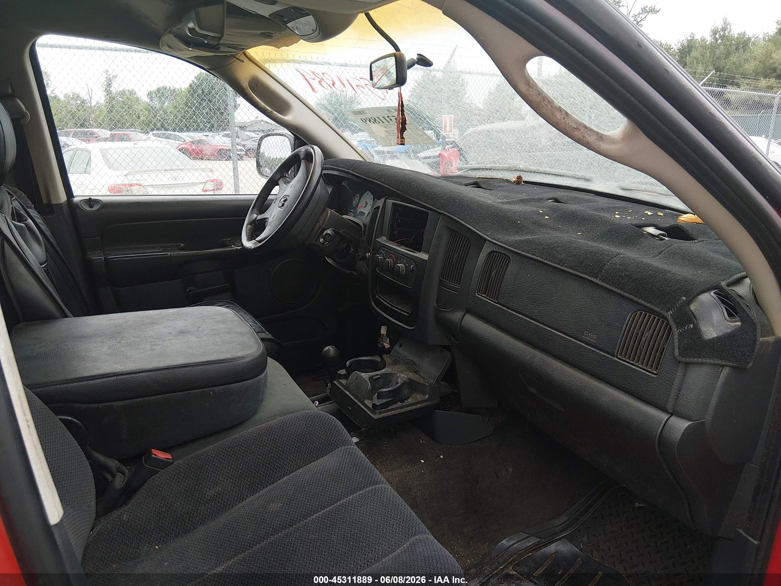 2002 Dodge Ram 1500 St Red vin: 1D7HU18Z12S521385