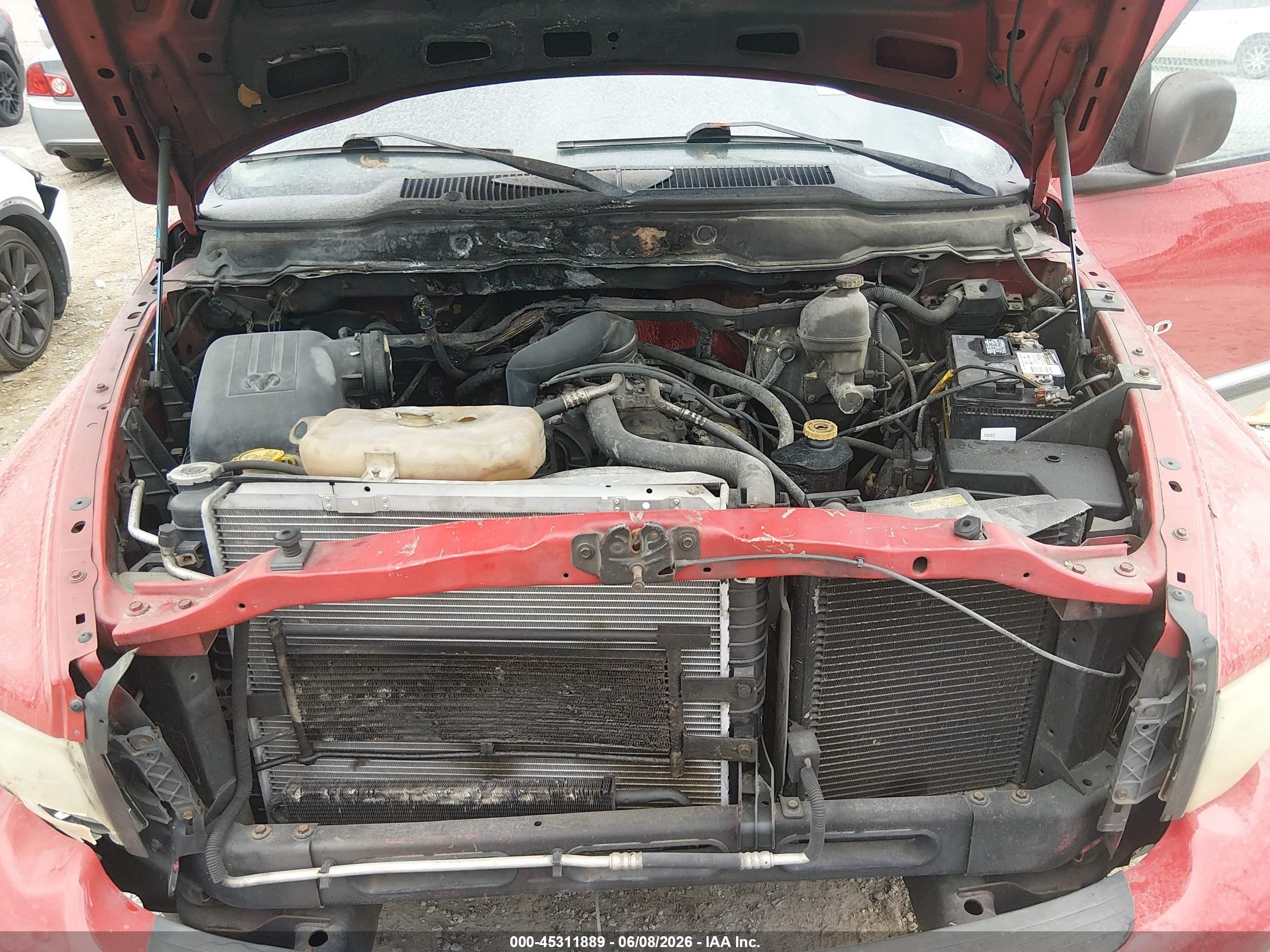 2002 Dodge Ram 1500 St Red vin: 1D7HU18Z12S521385