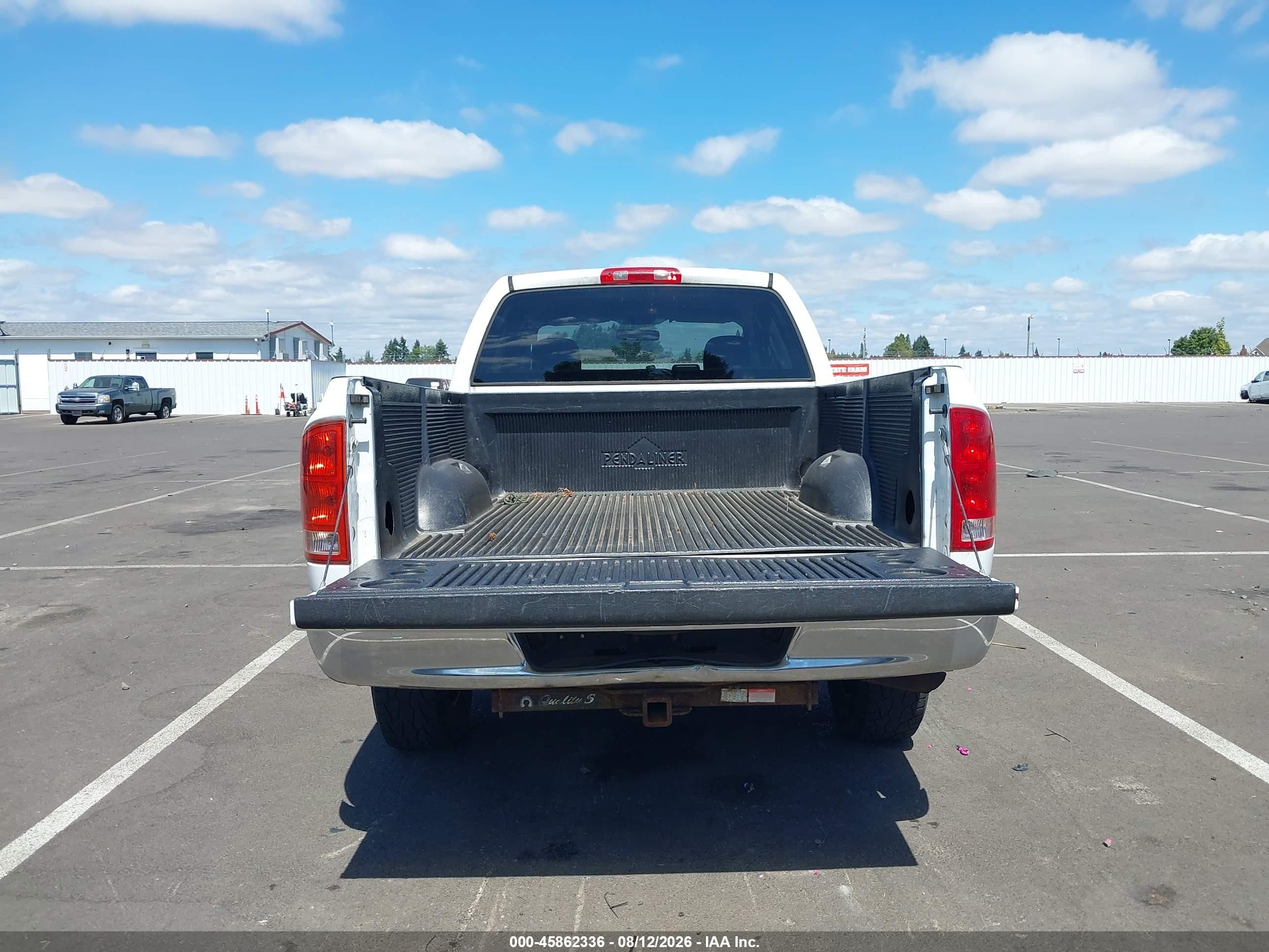 2003 Dodge Ram 1500 Slt/laramie/st Белый vin: 1D7HU18Z13J509969