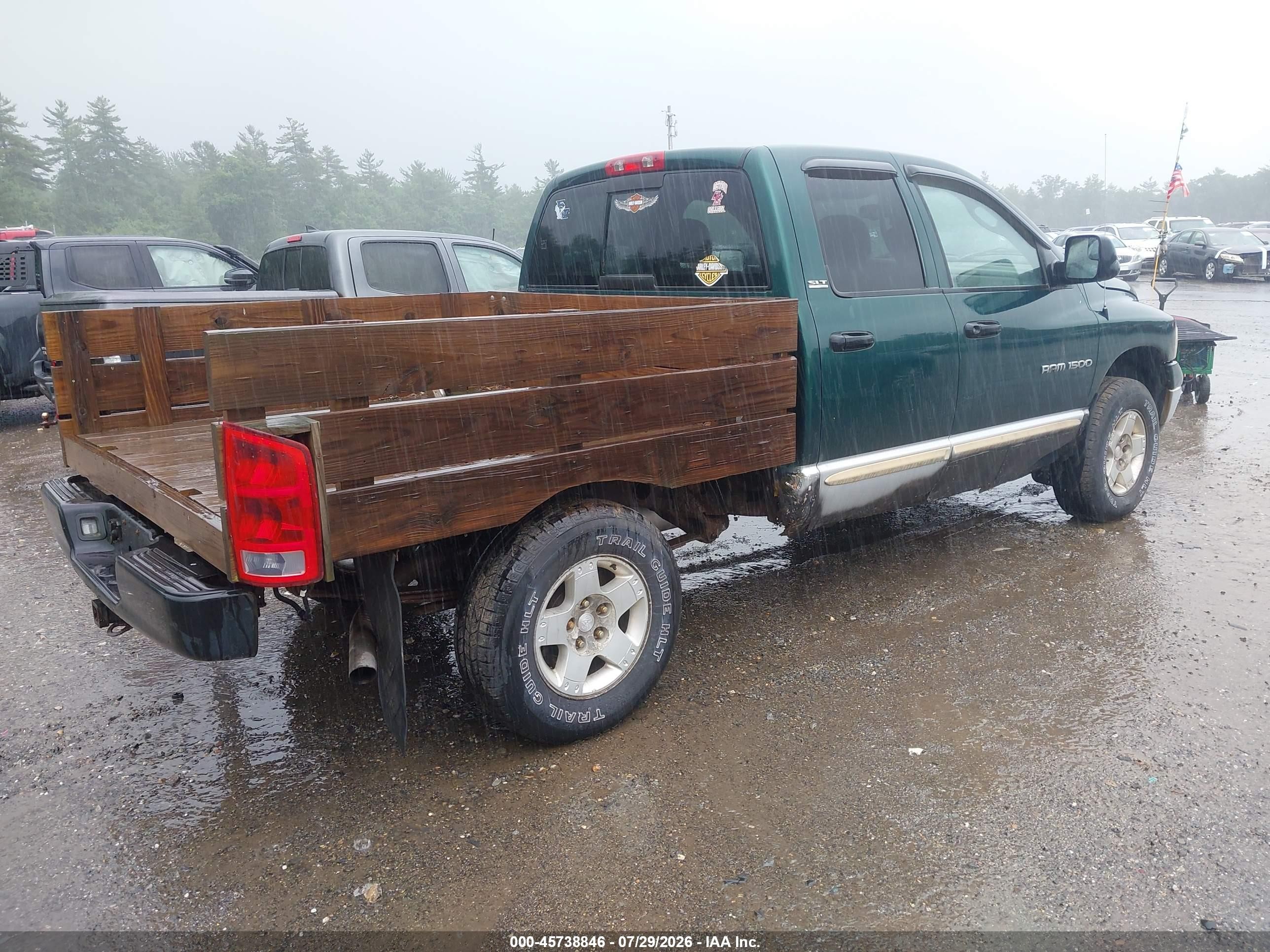 2002 Dodge Ram 1500 St Green vin: 1D7HU18Z52S674688