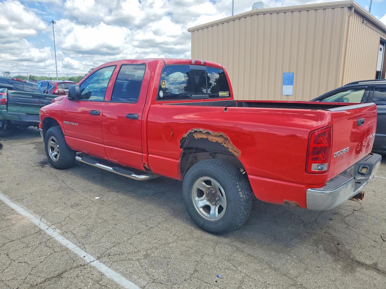 2003 Dodge Ram 1500 St Red vin: 1D7HU18Z63S201755