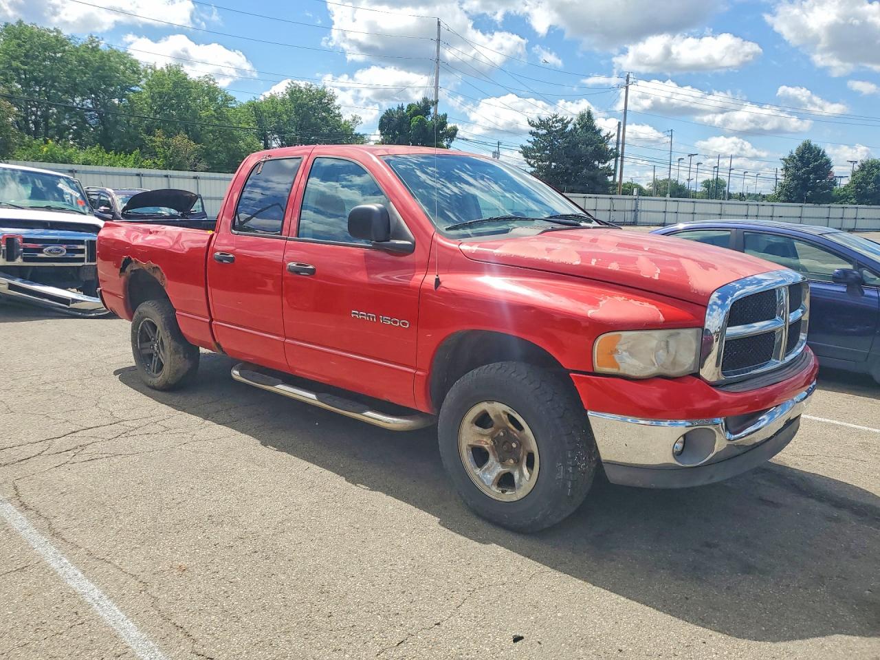 2003 Dodge Ram 1500 St Red vin: 1D7HU18Z63S201755