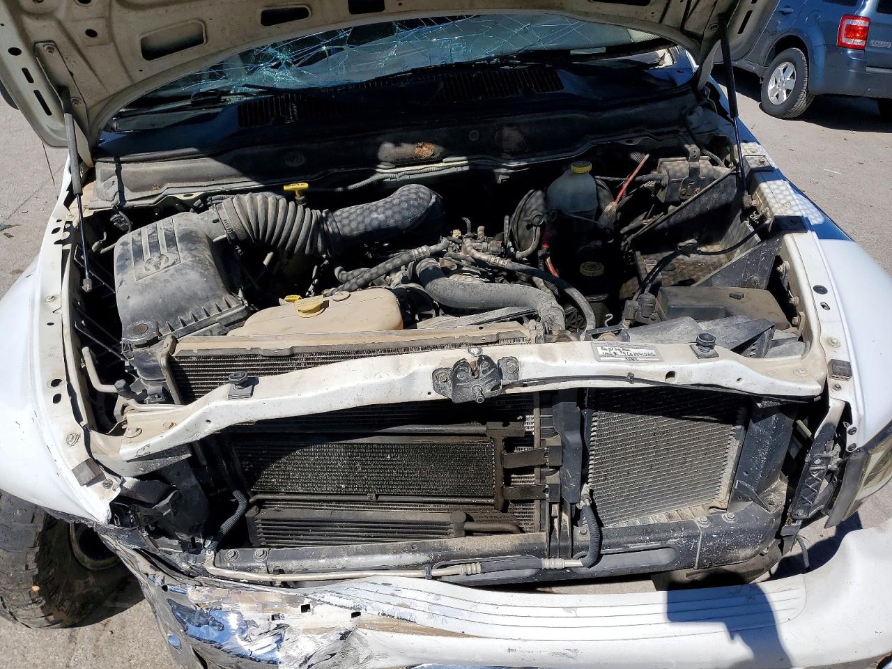 2002 Dodge Ram 1500 White vin: 1D7HU18Z72J198580