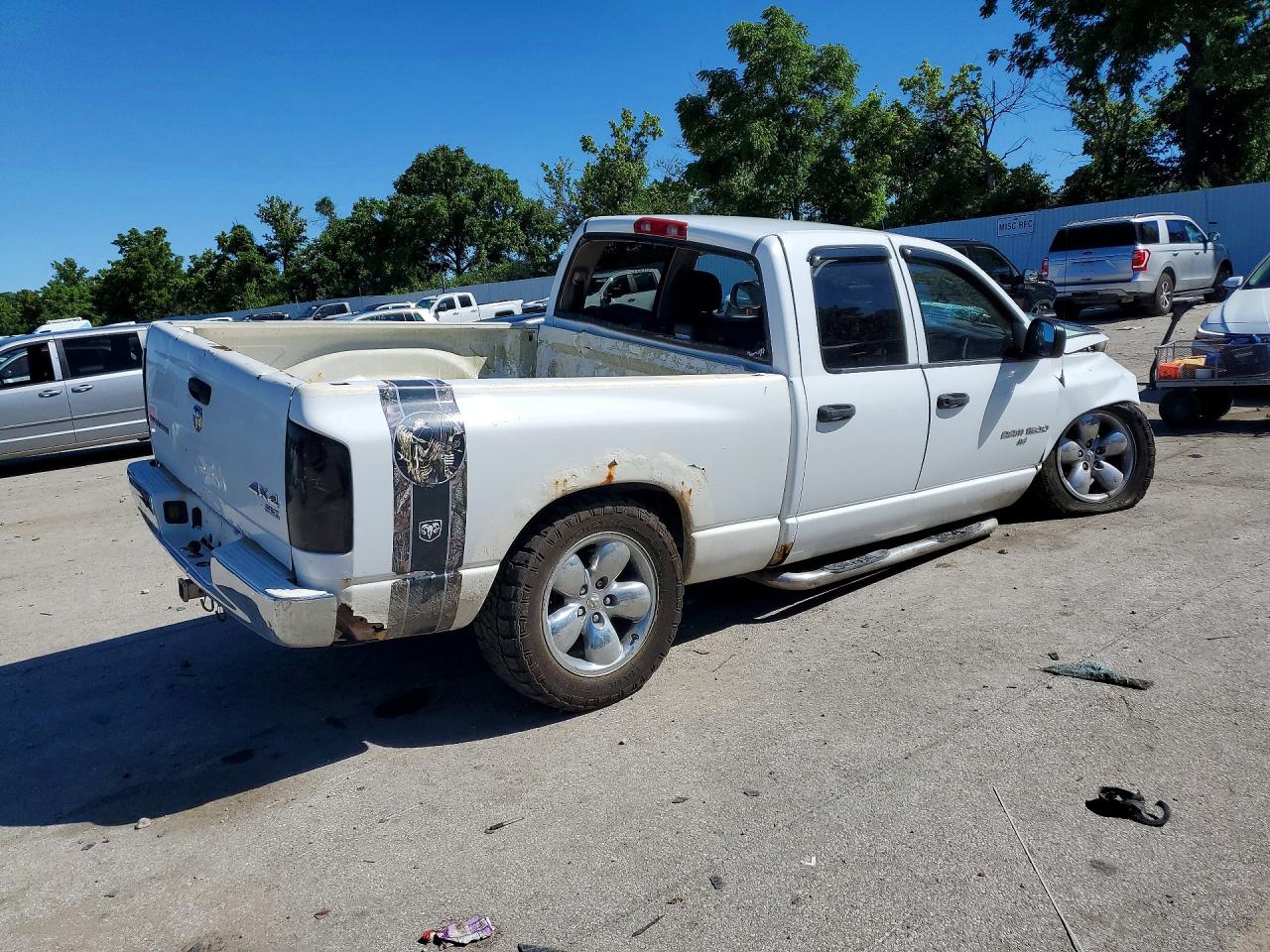 2002 Dodge Ram 1500 White vin: 1D7HU18Z72J198580