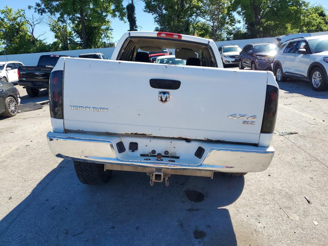 2002 Dodge Ram 1500 White vin: 1D7HU18Z72J198580