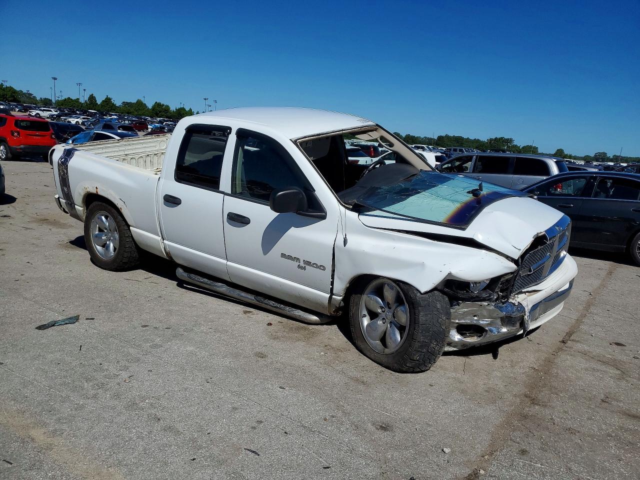 2002 Dodge Ram 1500 White vin: 1D7HU18Z72J198580