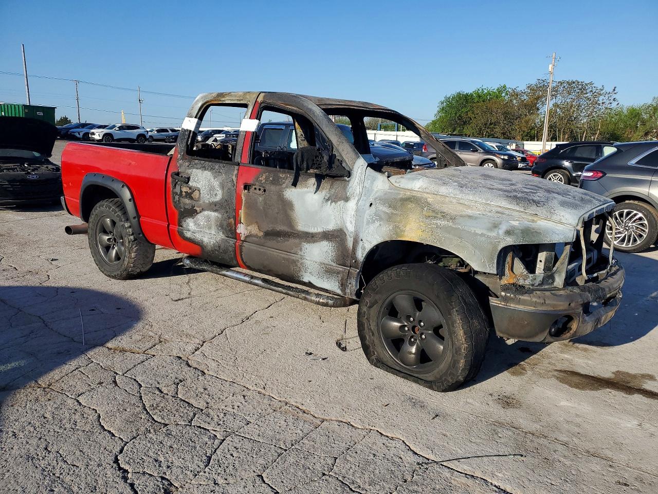 2003 Dodge Ram 1500 St Red vin: 1D7HU18Z83S196994