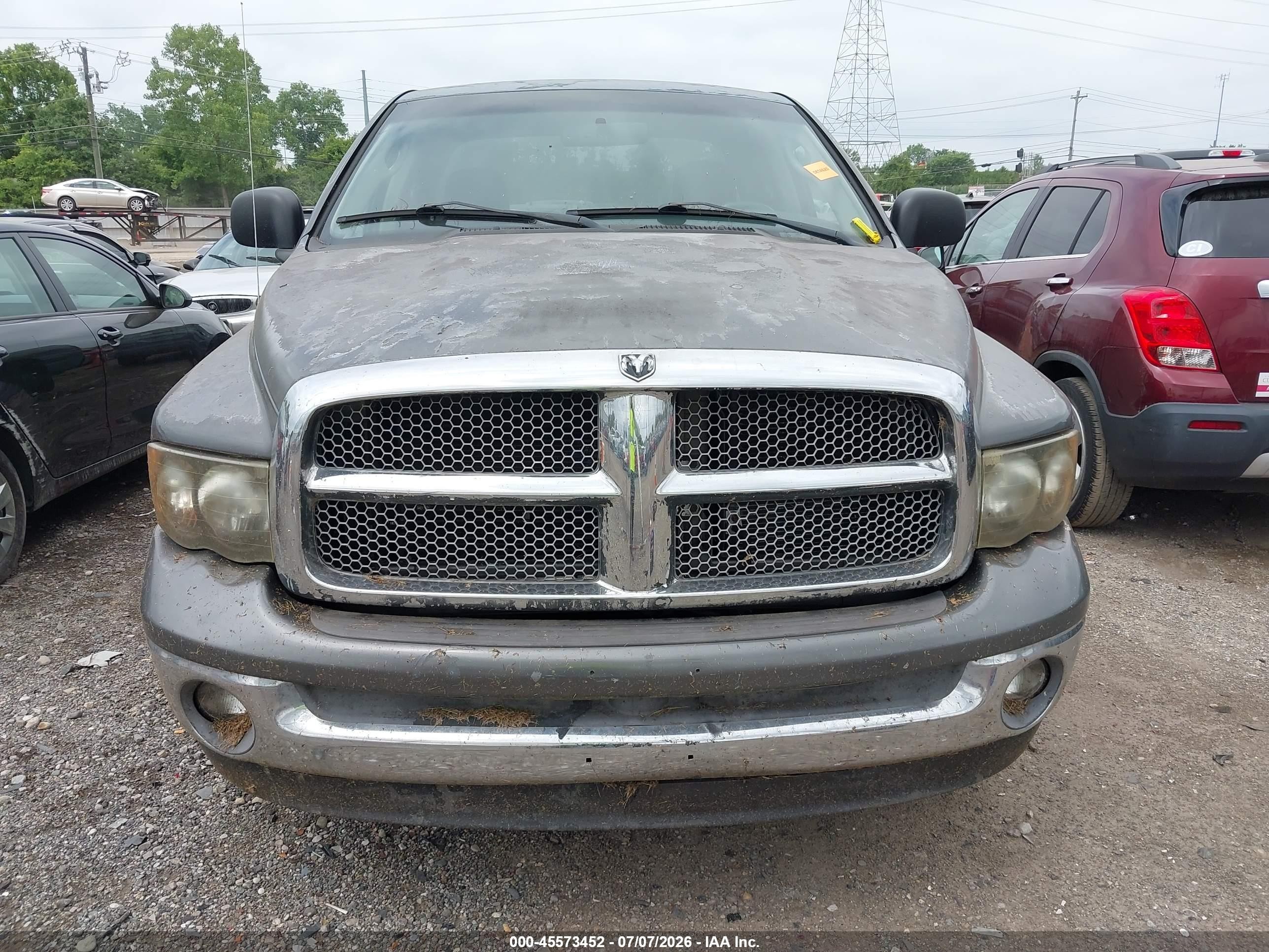 2002 Dodge Ram 1500 St Gray vin: 1D7HU18Z92S568454