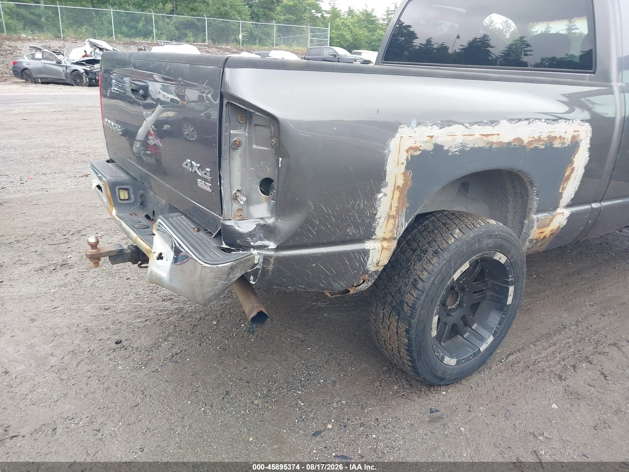 2003 Dodge Ram 1500 Slt/laramie/st Серый vin: 1D7HU18ZX3J515799