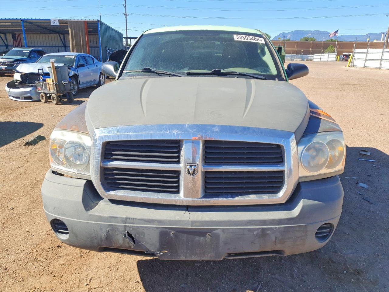 2006 Dodge Dakota St Green vin: 1D7HW22K06S716900
