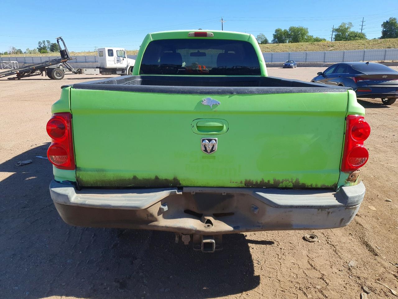 2006 Dodge Dakota St Green vin: 1D7HW22K06S716900