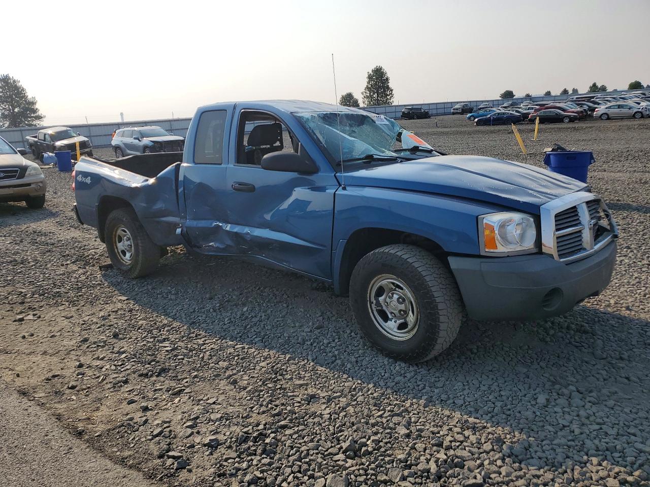 2006 Dodge Dakota St Синий vin: 1D7HW22K96S624328