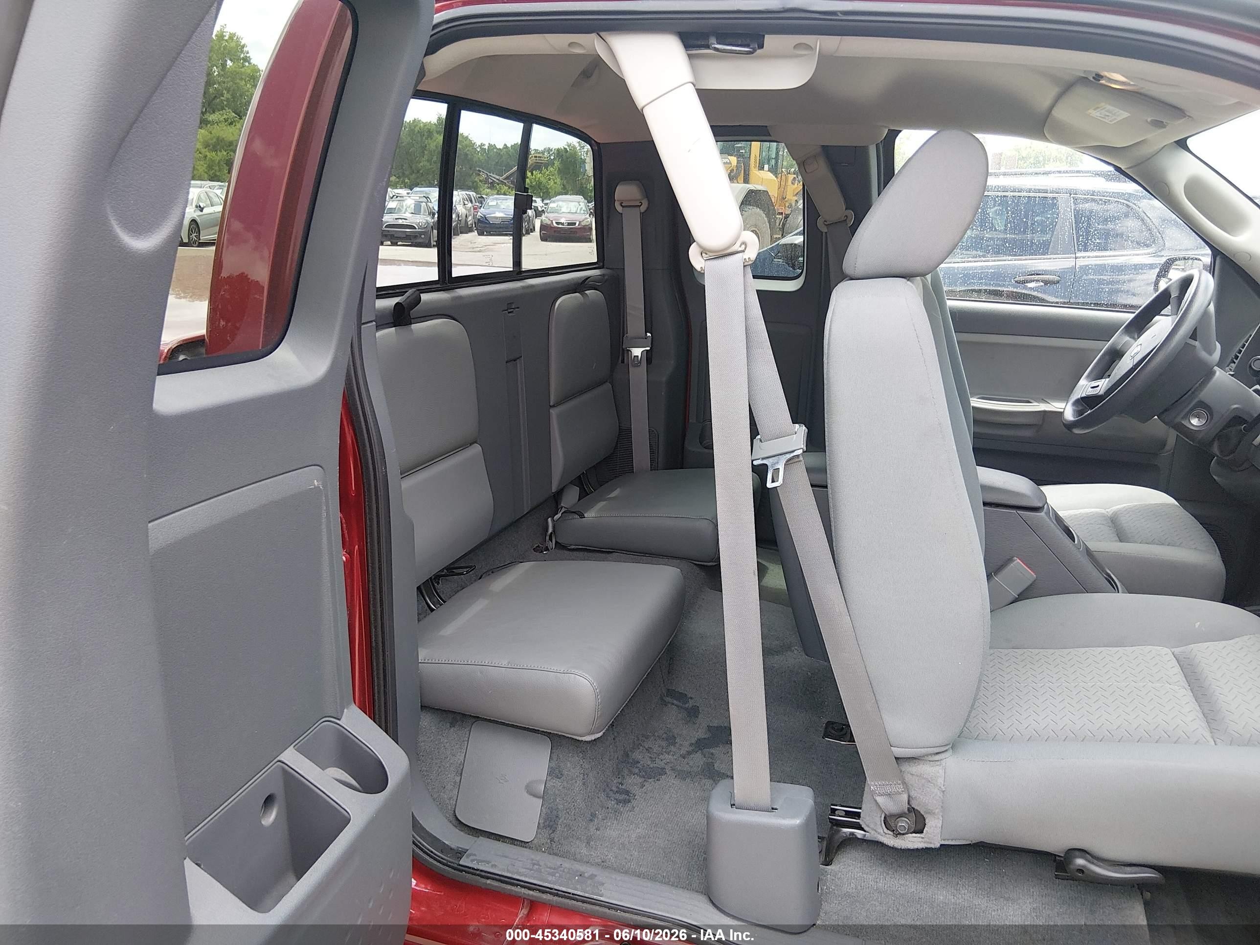 2007 Dodge Dakota St Red vin: 1D7HW22K97S259439