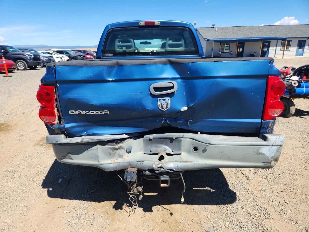 2005 Dodge Dakota Quad Blue vin: 1D7HW28K05S119820