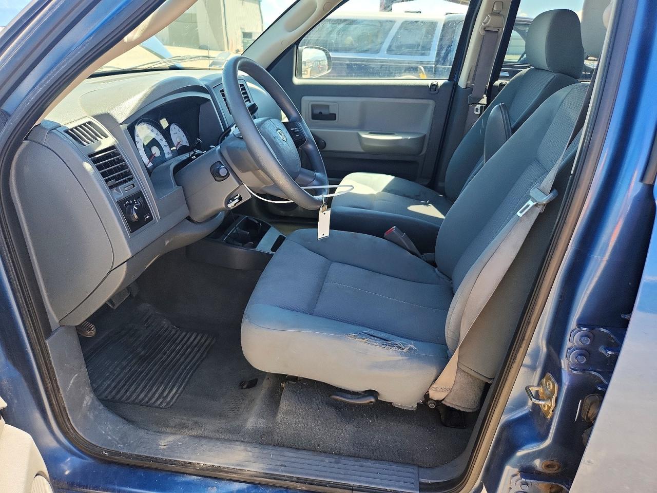 2005 Dodge Dakota Quad Blue vin: 1D7HW28K05S119820