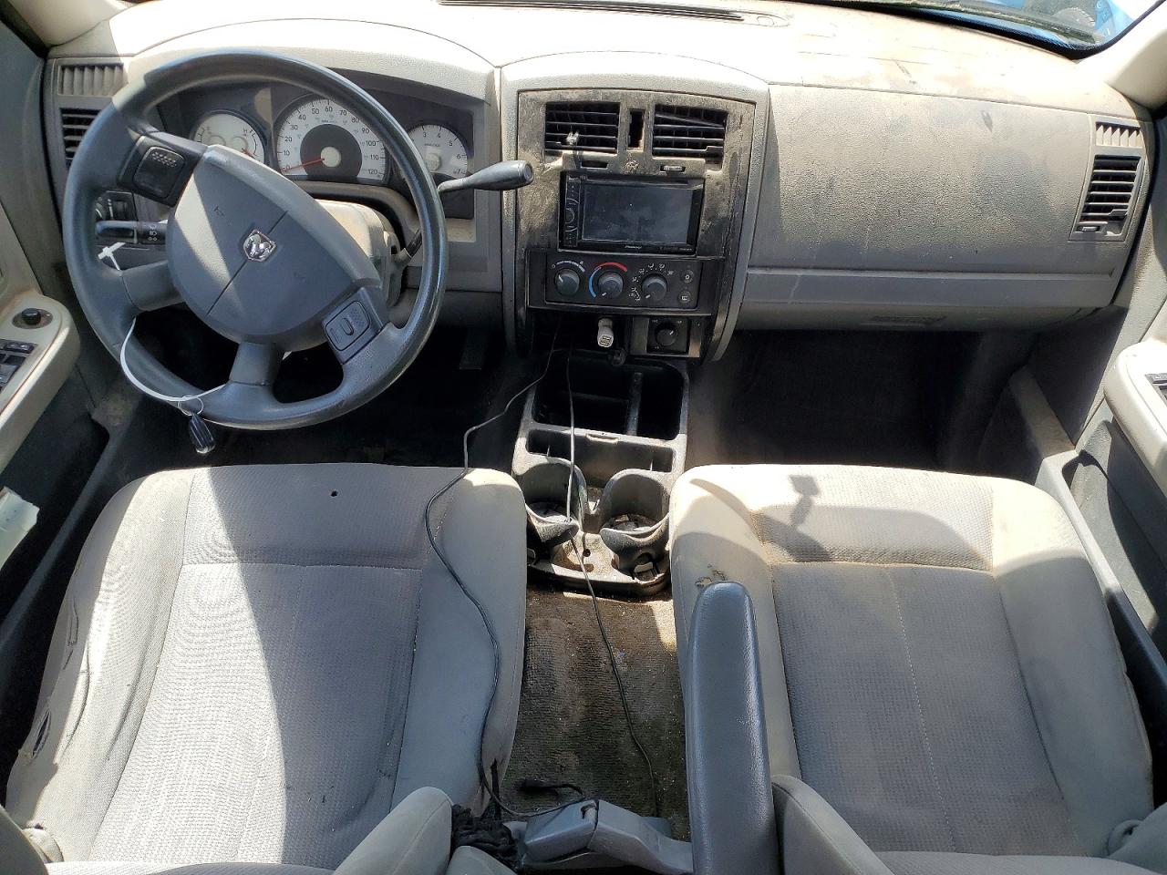 2006 Dodge Dakota Quad Синий vin: 1D7HW28K76S657190