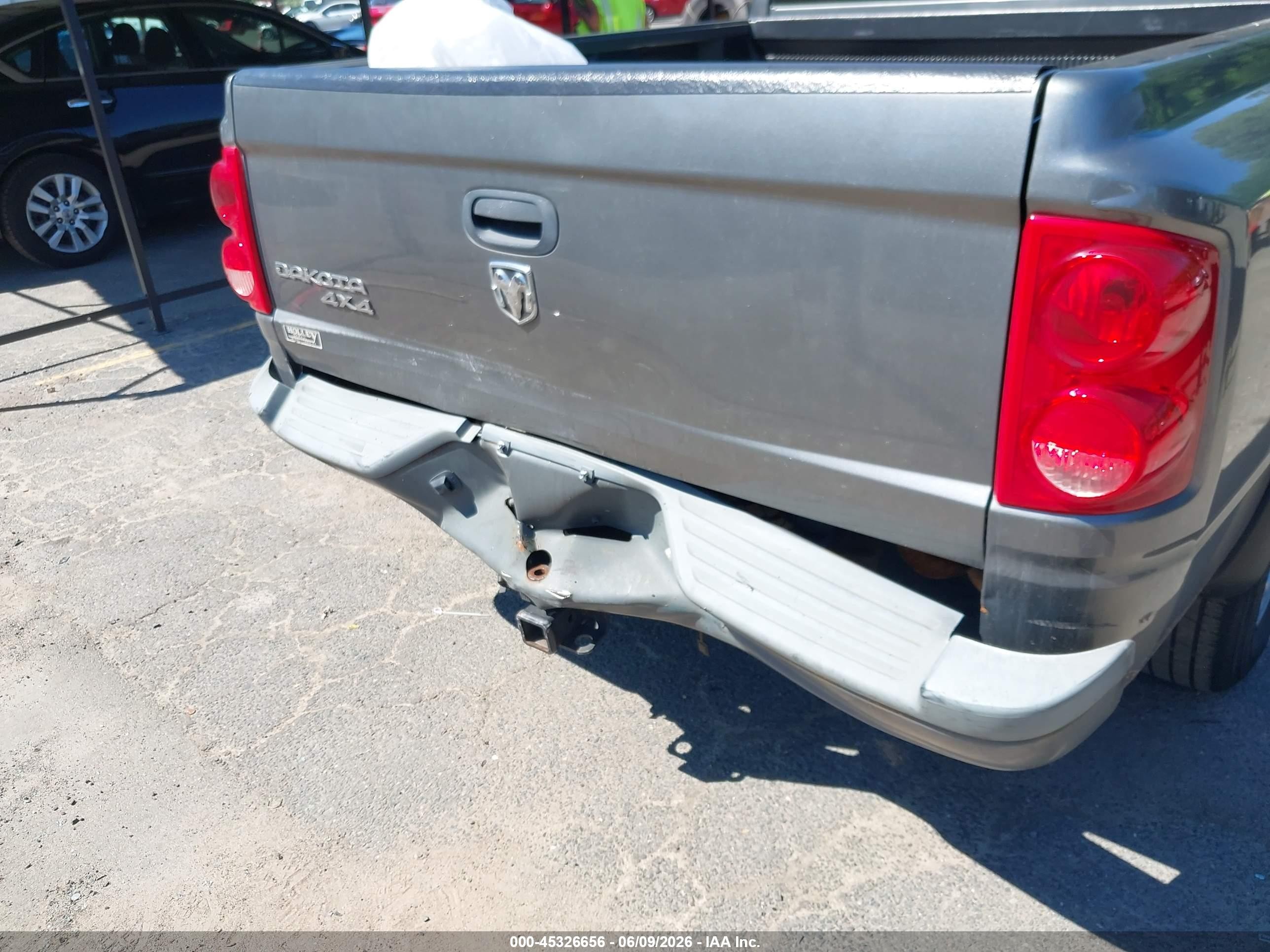 2007 Dodge Dakota St Gray vin: 1D7HW28K87S233731