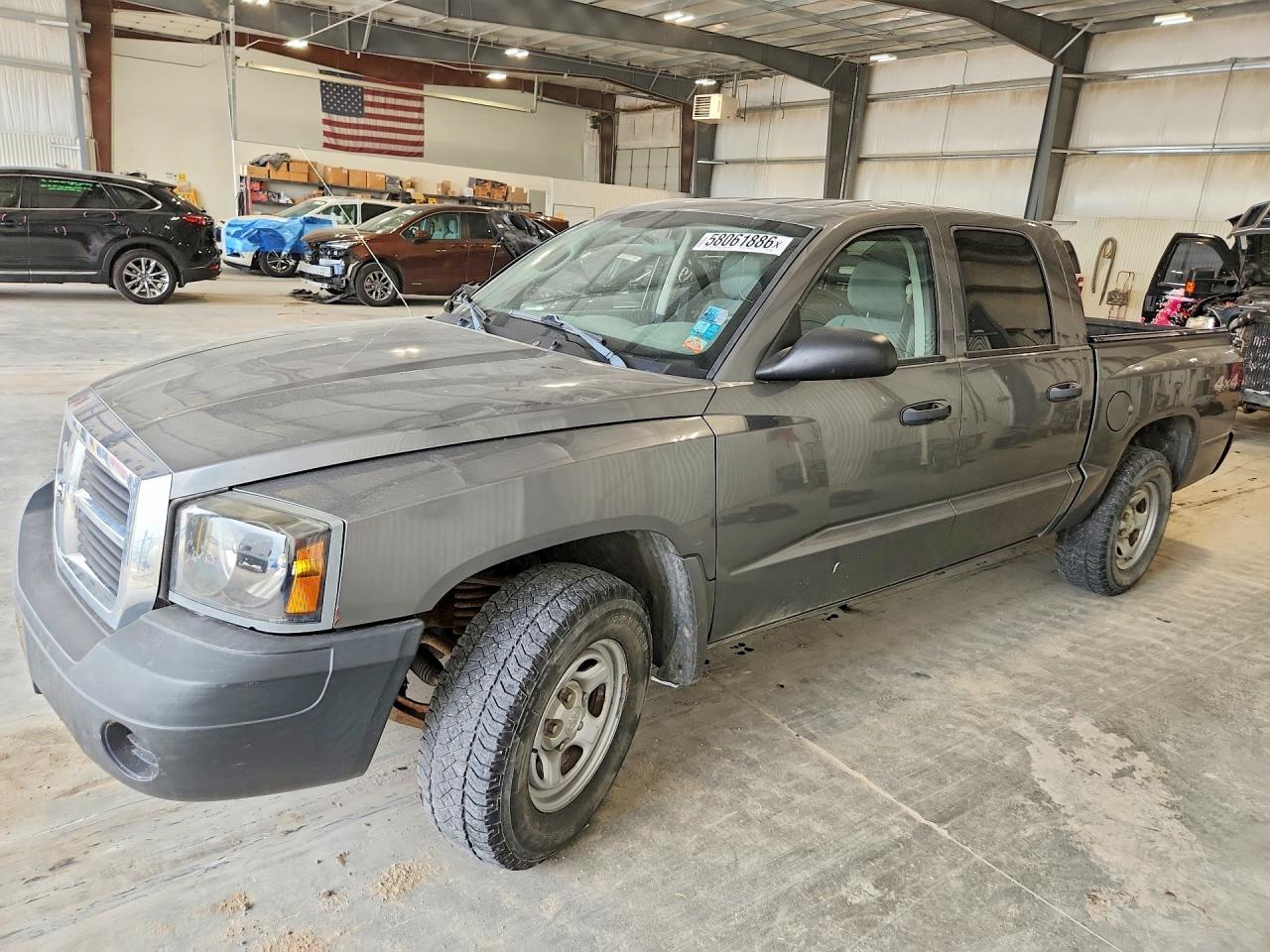 2005 Dodge Dakota Quad Black vin: 1D7HW28NX5S226514