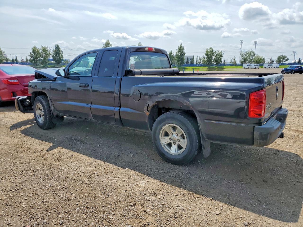 2008 Dodge Dakota Sxt Black vin: 1D7HW32K08S555120
