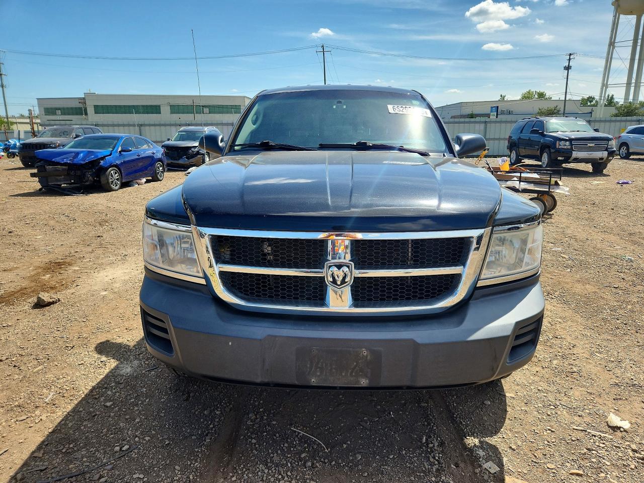 2008 Dodge Dakota Sxt Black vin: 1D7HW32K18S559242