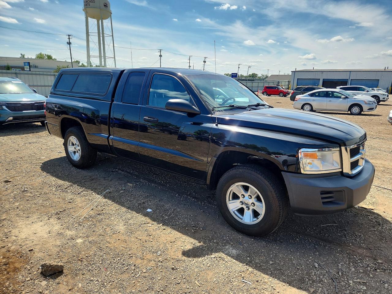 2008 Dodge Dakota Sxt Black vin: 1D7HW32K18S559242