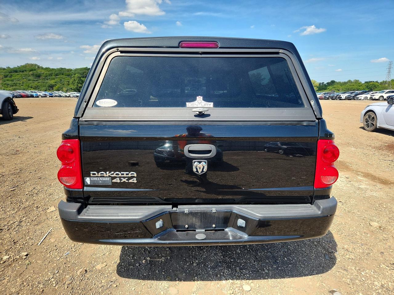 2008 Dodge Dakota Sxt Black vin: 1D7HW32K18S559242
