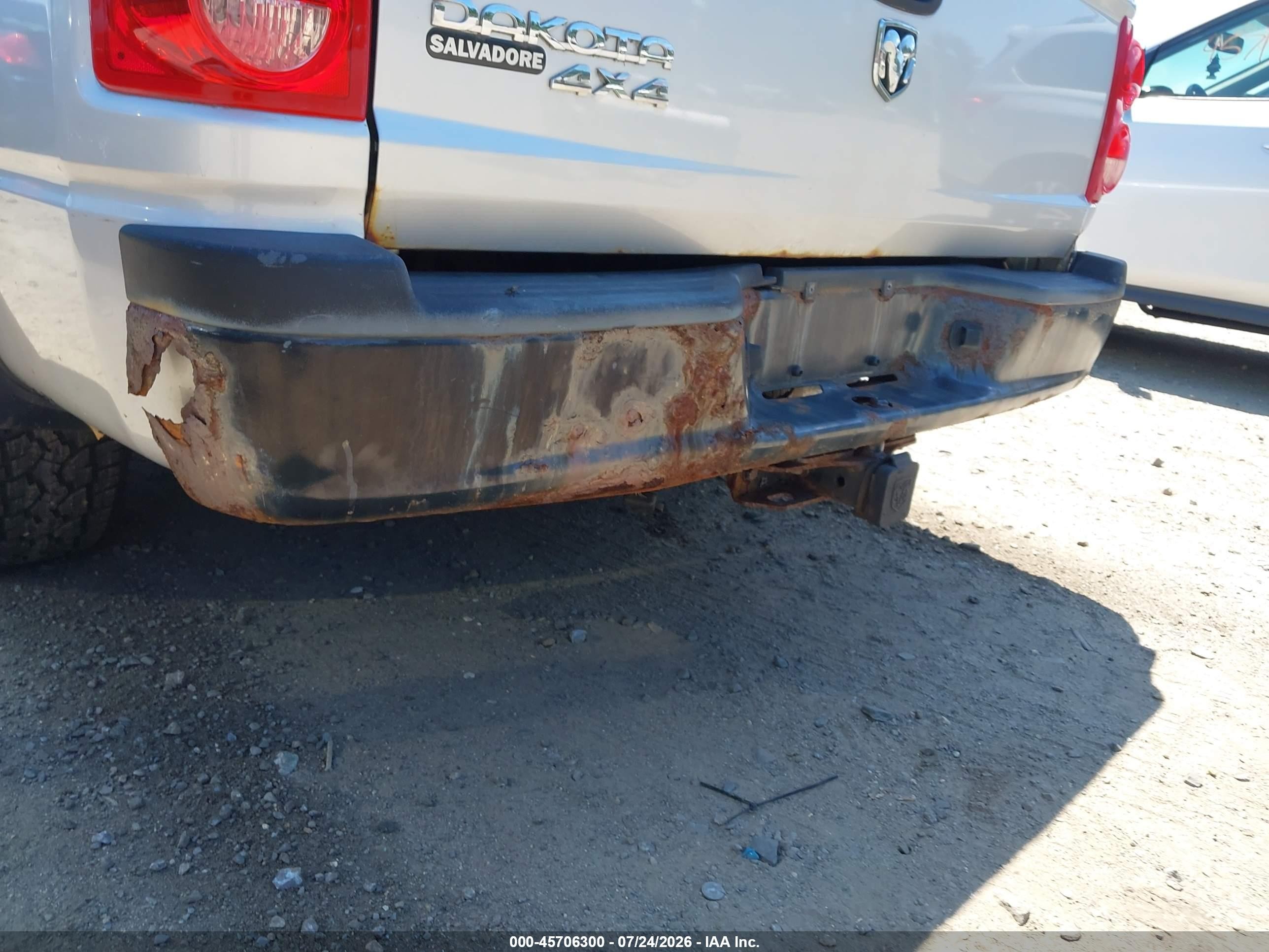 2008 Dodge Dakota Sxt/bighorn/lonestar Серебряный vin: 1D7HW32KX8S559546