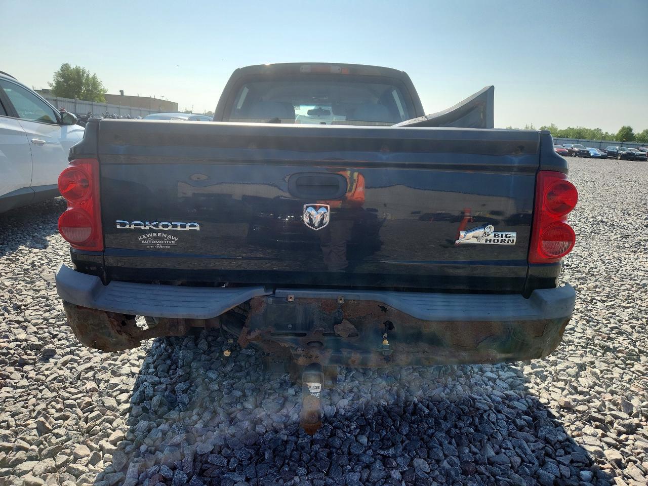 2008 Dodge Dakota Sxt Black vin: 1D7HW38K28S613221